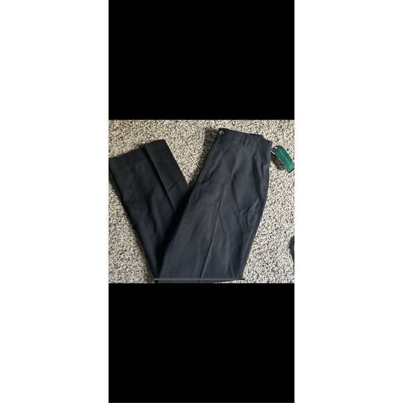 Harve Benard Wool/lana spandex blend black dress pants size 8 NWT - Picture 14 of 15